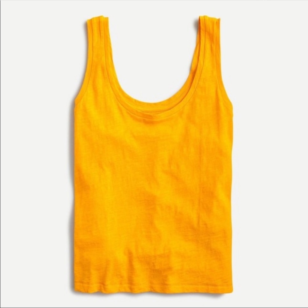 JCrew Vintage Cotton Scoop Tank